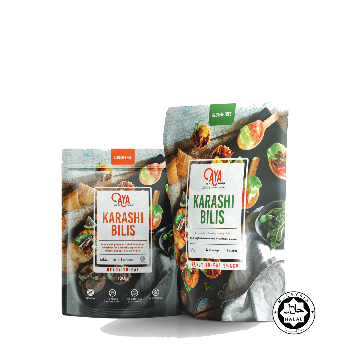 Aya Real Food 120g + 500g Bundle