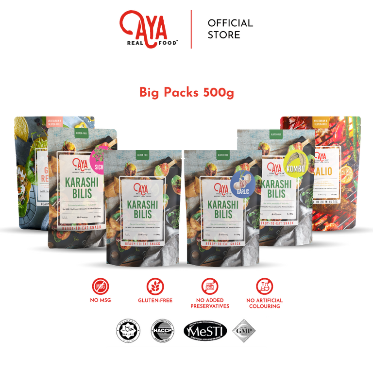 AYA Big Packs (500g x 2)